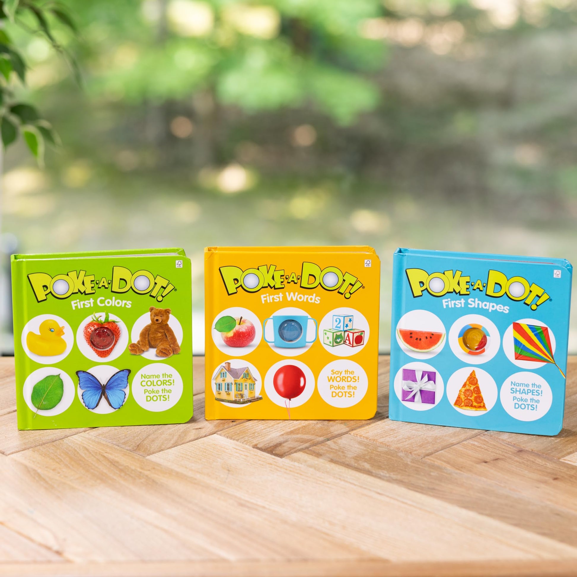 Melissa & Doug Poke-a-Dot First Words Shapes & Colors 3-Pack Melissa & Doug