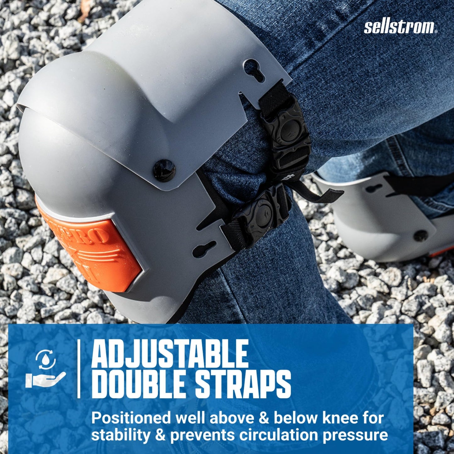 Sellstrom KneePro Professional Construction Kneepads for Work - Men & Women 🍁 All In One Marketplace Canada