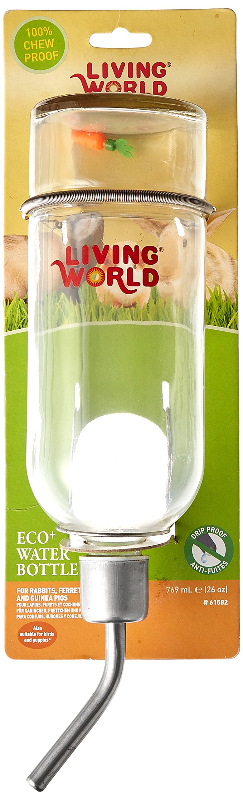 Living World Eco Plus Water Bottle, 26-Ounce