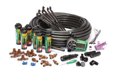 Rain Bird 32ETI Easy to Install In-Ground Automatic Sprinkler System Kit Rain Bird