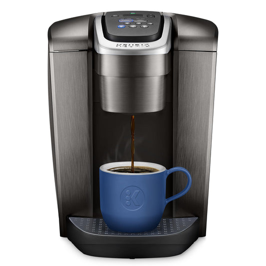 Keurig K-Elite Single Serve K-Cup Pod Coffee Maker, With Iced Brew Functionality And Quiet Brew Technology, Brushed Slate