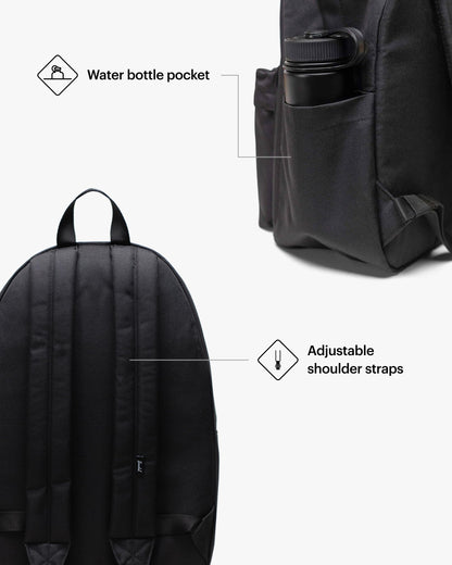 Herschel Classic Backpack, Unisex, Black, Mod XL - 25L Herschel