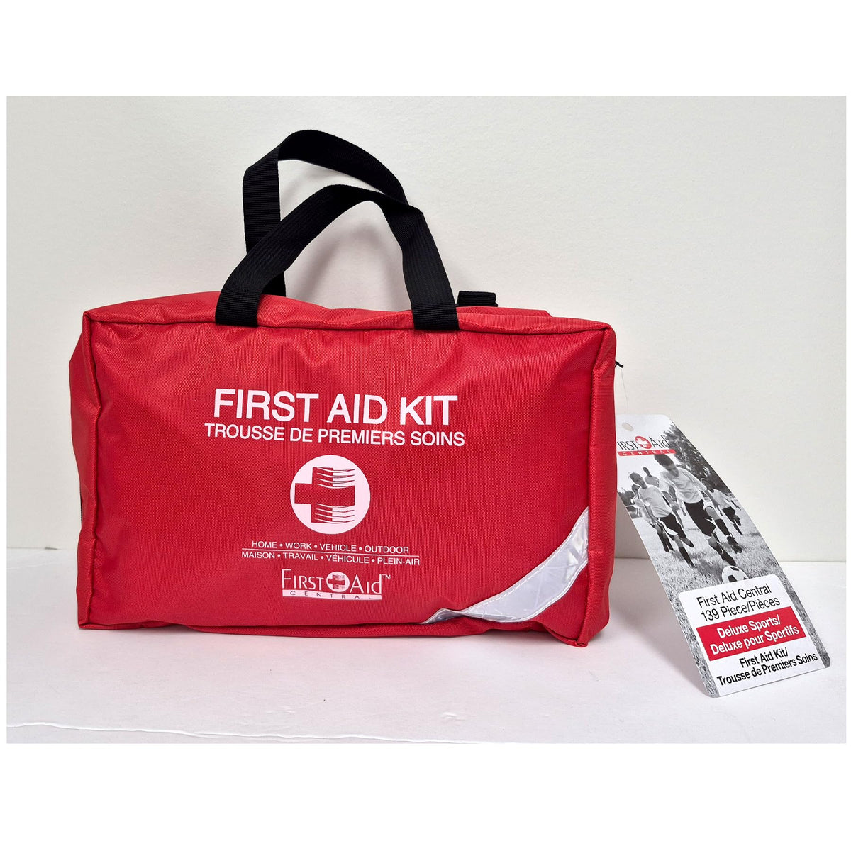 First Aid Central AZ-SPFAKN Deluxe Sports First Aid Kit, 139 Pieces