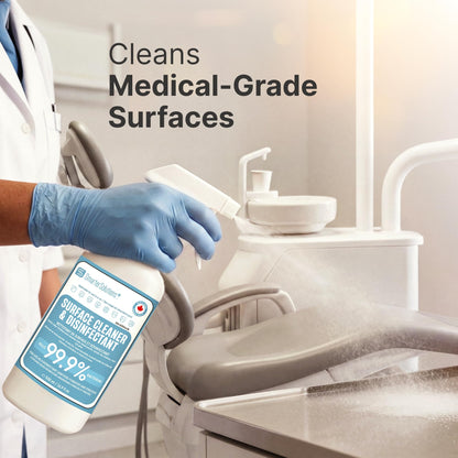 Hypochlorous Acid Spray Cleaning Solution, Made in Canada, Hospital Grade Disinfectant Spray, All-Purpose Sanitizer & Deodorizer, Eliminate Viruses Including Norovirus (2 Pack - 2 x 500ml) - Available at All In One Marketplace Canada