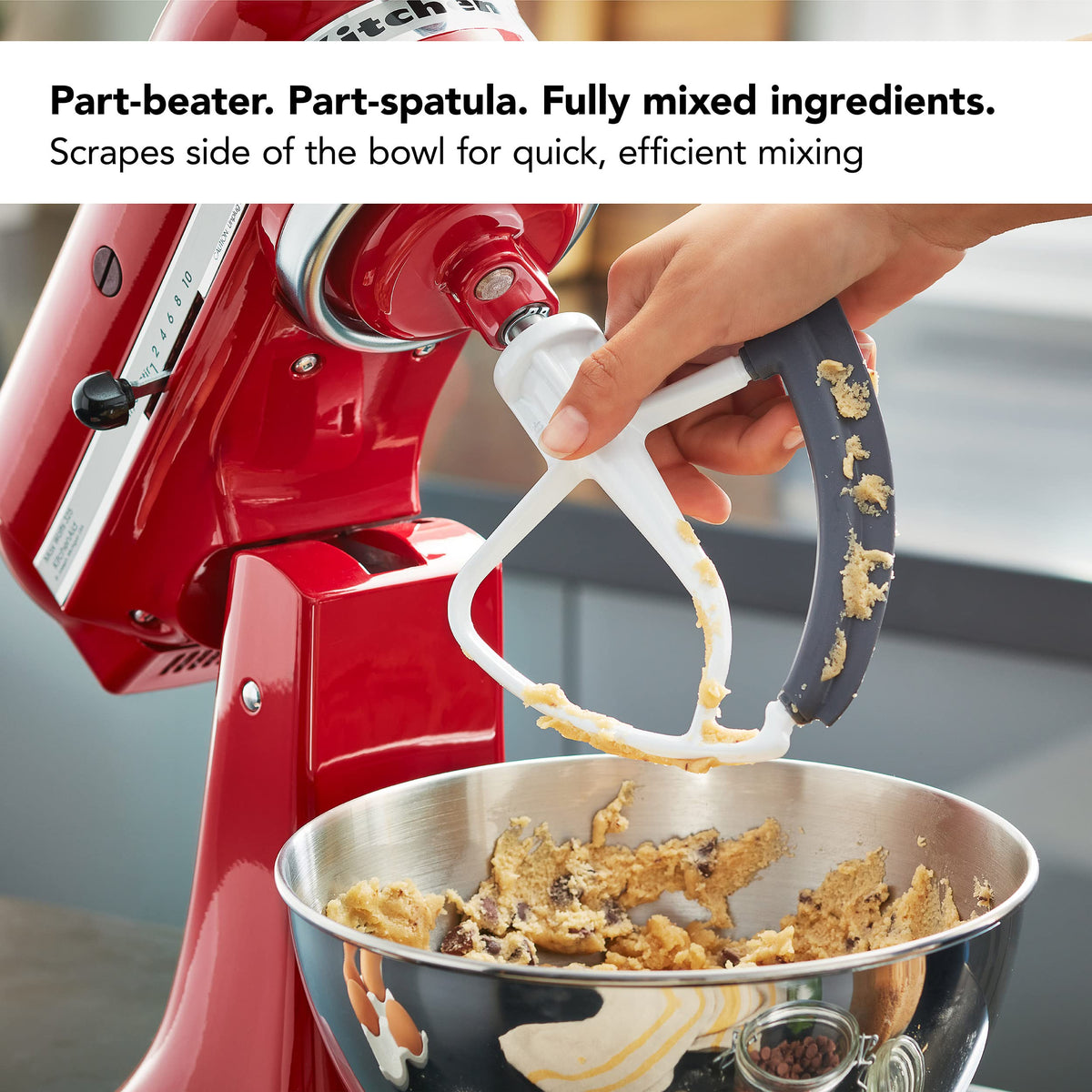KitchenAid Tilt-Head Flex Edge Beater, KFE5T