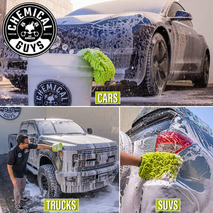 Chemical Guys Heavy Duty Ultra Clear Detailing Bucket for Cars, Trucks, SUVs, Motorcycles, RVs & More, 4.25 Gallon (2 Pack) 🍁 All In One Marketplace Canada