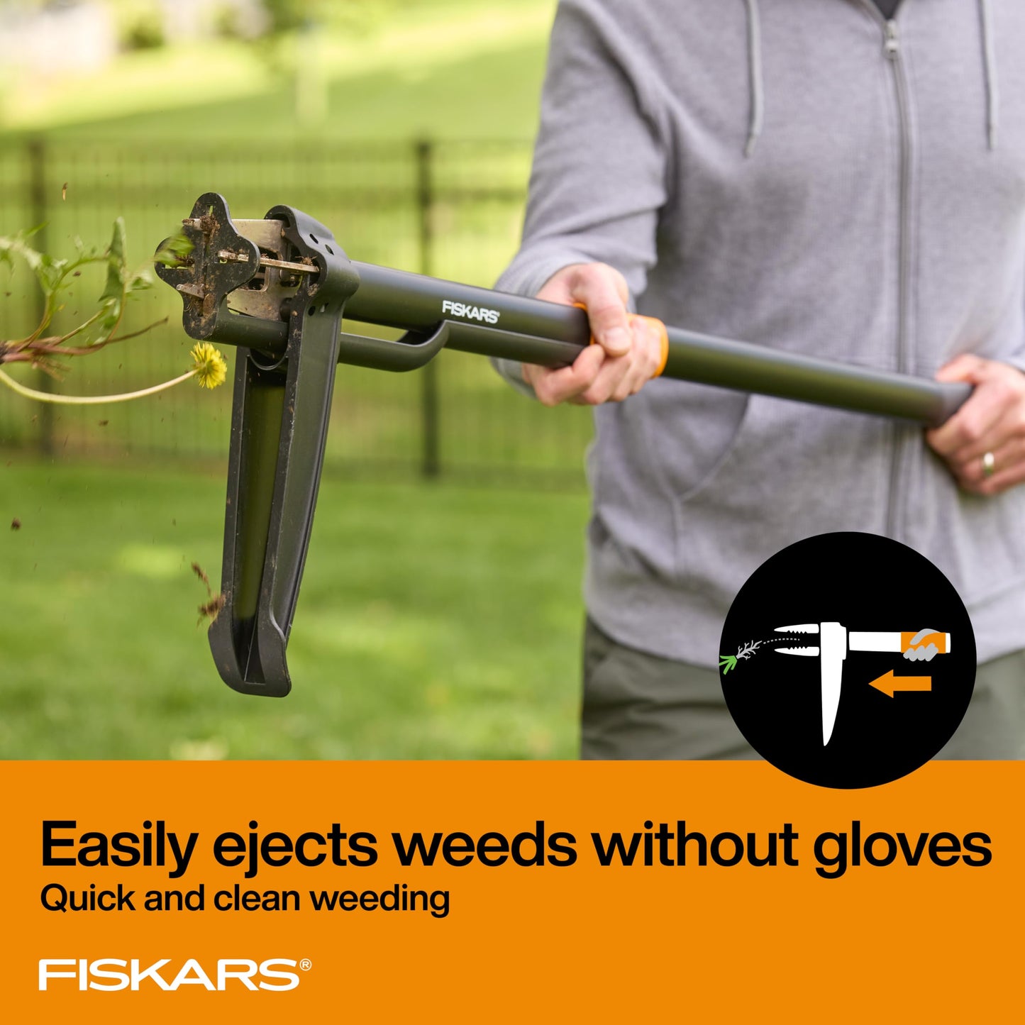 Fiskars Uproot Weed and Root Remover - Available at All In One Marketplace Canada