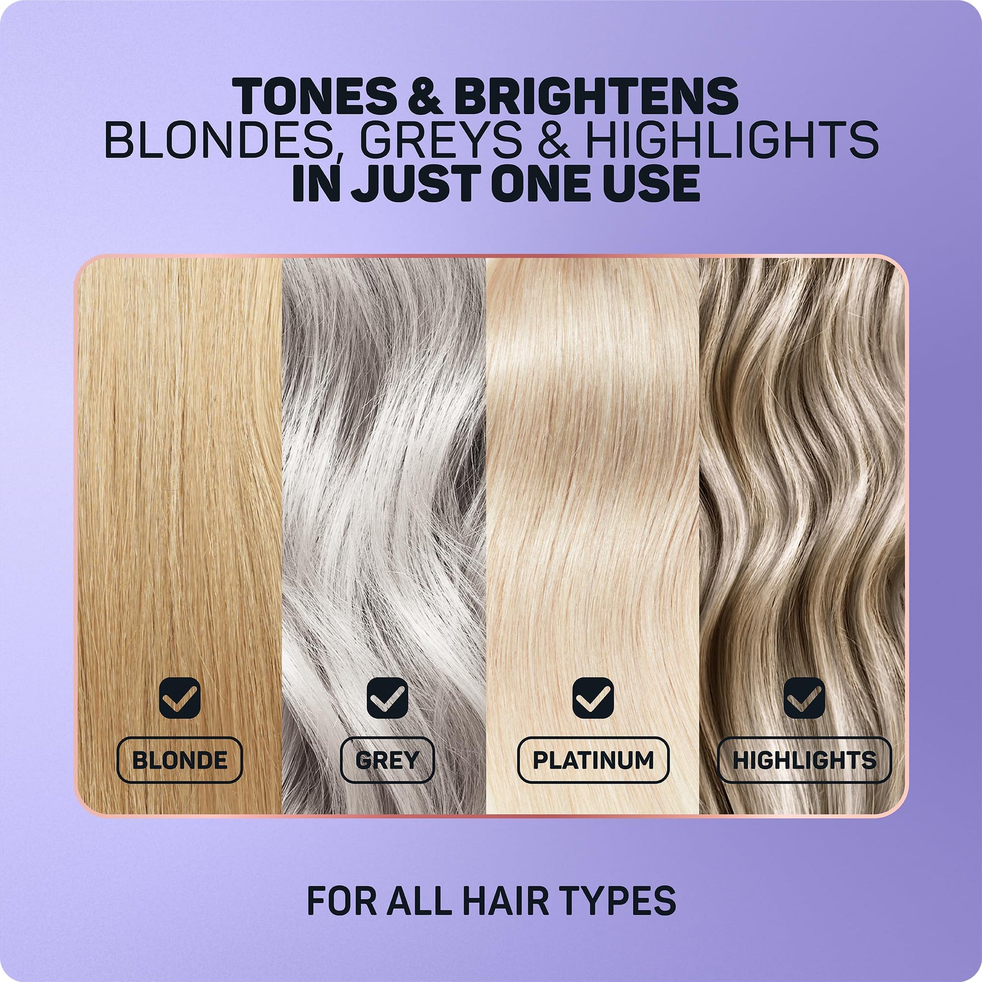 Marc Anthony Repair Blonde, Purple Toning Hair Shampoo & Conditioner Set Marc Anthony