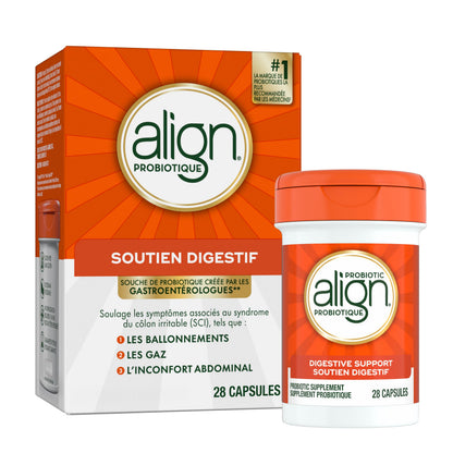 Align Probiotic Digestive Support, IBS Symptom Relief: Gas, Abdominal Discomfort, Bloating, Helps Healthy Intestinal Flora for Women & Men, 28 Capsules