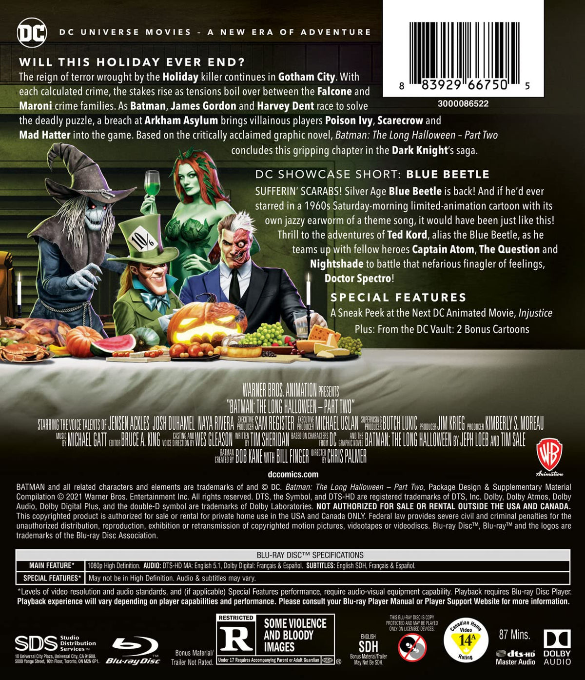Batman : Un long Halloween, deuxième partie (Blu-Ray/Digital)