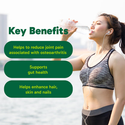 Organika Enhanced Collagen Protein Capsules - For Healthy Hair, Skin, Nails, Joints - Hydrolyzed For Better Absorption – Grass-Fed, Non-GMO - 240 Capsules Organika
