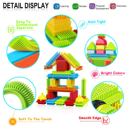 Feoxialy Stickle Bristle Building Blocks Bricks 108PCS Toys for Kids 3-5 🍁 All In One Marketplace Canada