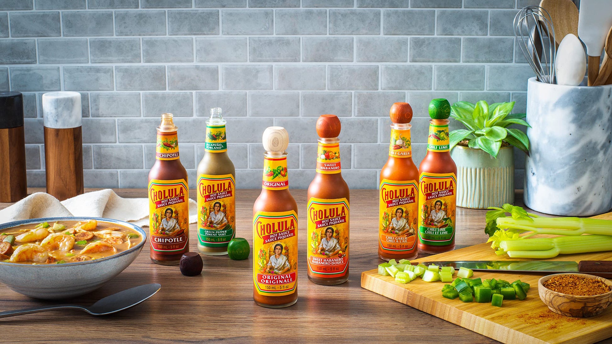Cholula Hot Sauce 6-Bottle Variety Pack