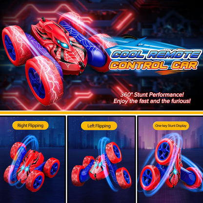 Remote Control Cars for Kids, vicia RC Car Kids Toys for 3 4 5 6 7 8 Year Old Boys Outdoor Toy Boys Toys 8-10 4WD 2.4GHZ Electric Stunt Car Christmas Easter 3-9 Year Old Boy Gift Ideas 🍁 All In One Marketplace Canada