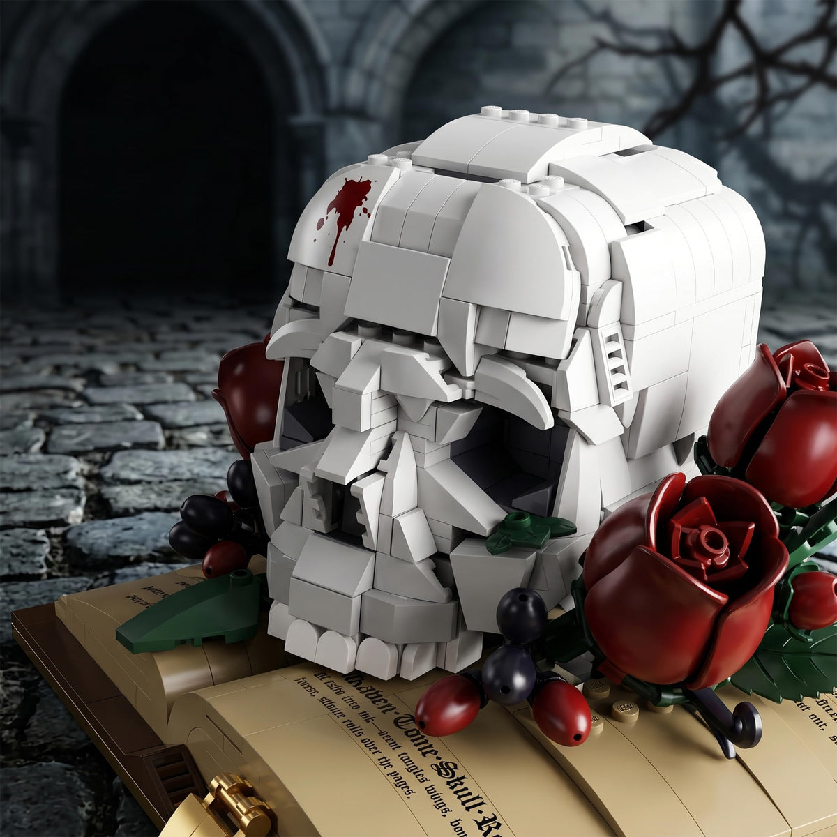 Loyratche Skull Roses Flower & Raven Building Set for Adults 🍁 All In One Marketplace Canada