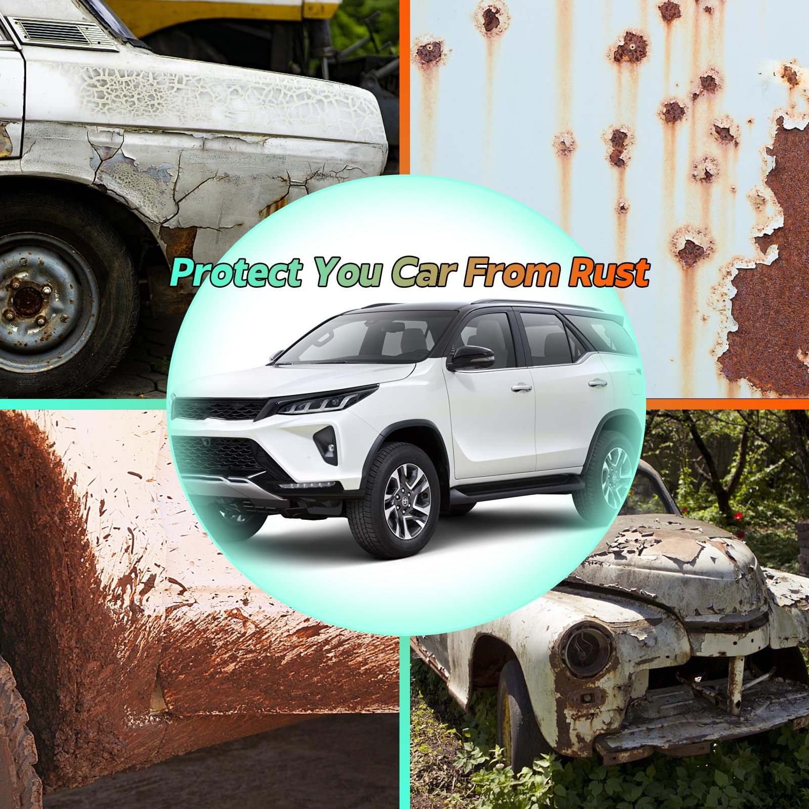 Touch Up Paint For Cars, Two-In-One Car Paint Scratch Repair, Quick And Easy, Automotive Touch Up Paint (White)