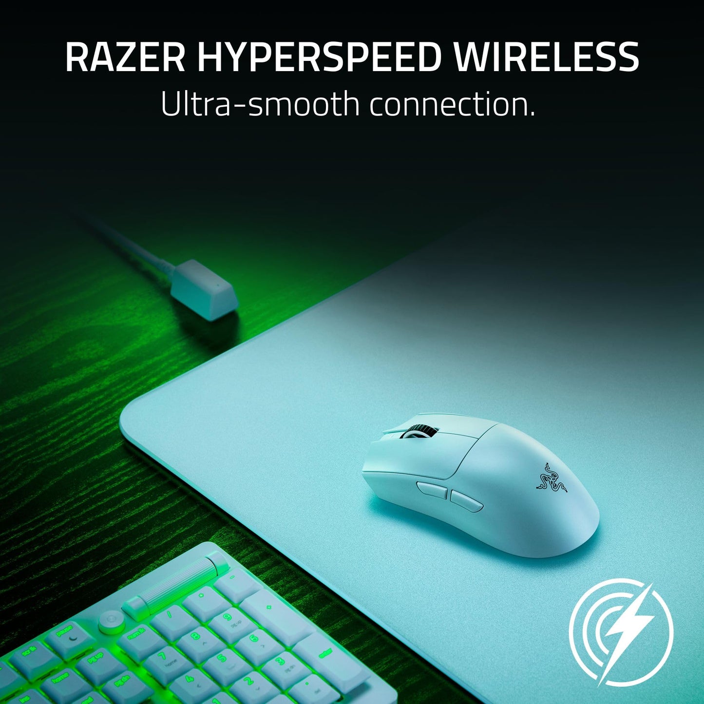 Razer Viper V3 Pro Wireless Esports Gaming Mouse, 55g Lightweight, White