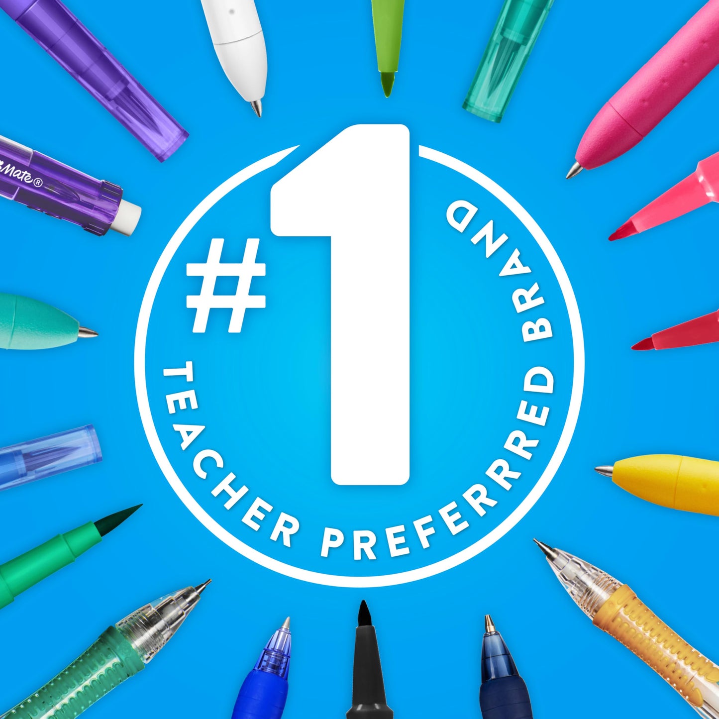 Paper Mate Flair Felt Tip Pens, Medium Point (0.7 mm), Assorted Colours, 24 Count - Available at All In One Marketplace Canada