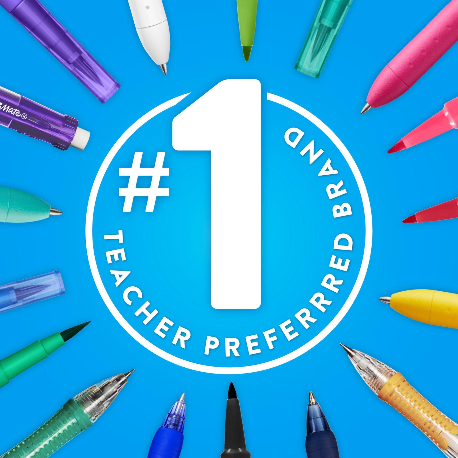 Paper Mate Flair Felt Tip Pens, Medium Point (0.7 mm), Assorted Colours, 24 Count - Available at All In One Marketplace Canada