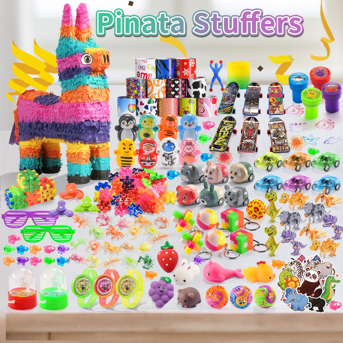 350PCS Party Favors for Kids Birthday Pinata Filler & Goodie Bag Items 🍁 All In One Marketplace Canada