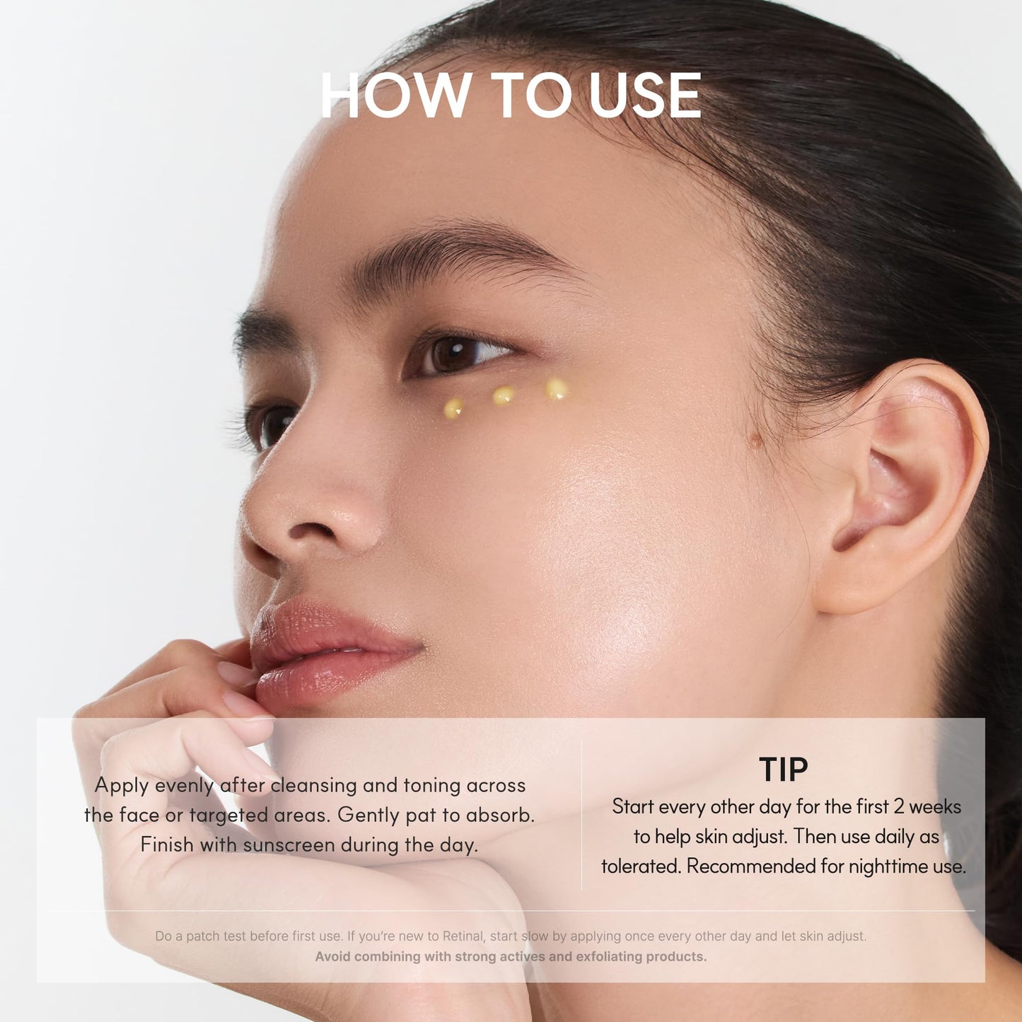 Arencia Retinal Booster Shot Serum, Firming Advanced Night Serum with Caffeine and Ectoin for Mature Skin, Pore Minimizing, WFine Lines & Wrinkles, Korean Skincare 30ml