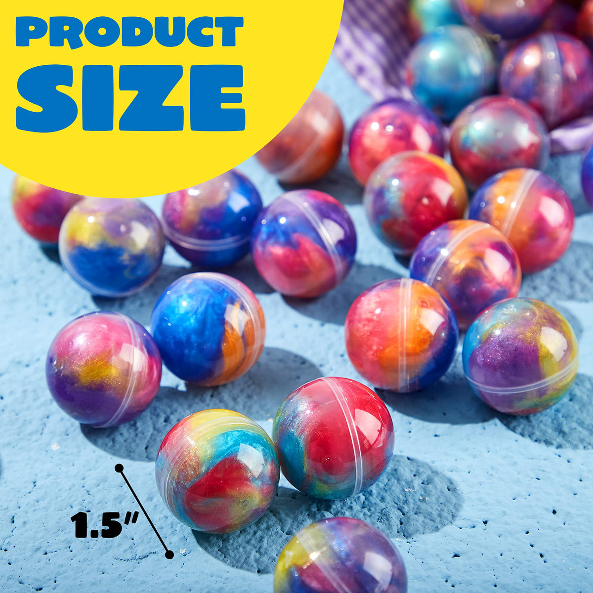 JOYIN Slime Ball Party Favors - 24 Pack Stretchy, Non-Sticky, Mess-Free Slime for Stress Relief - Safe for Girls and Boys - Classroom Rewards and Christmas Party Supplies 🍁 All In One Marketplace Canada