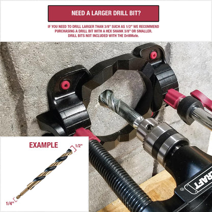 Milescraft 1318 DrillMate Drill Guide with Chuck