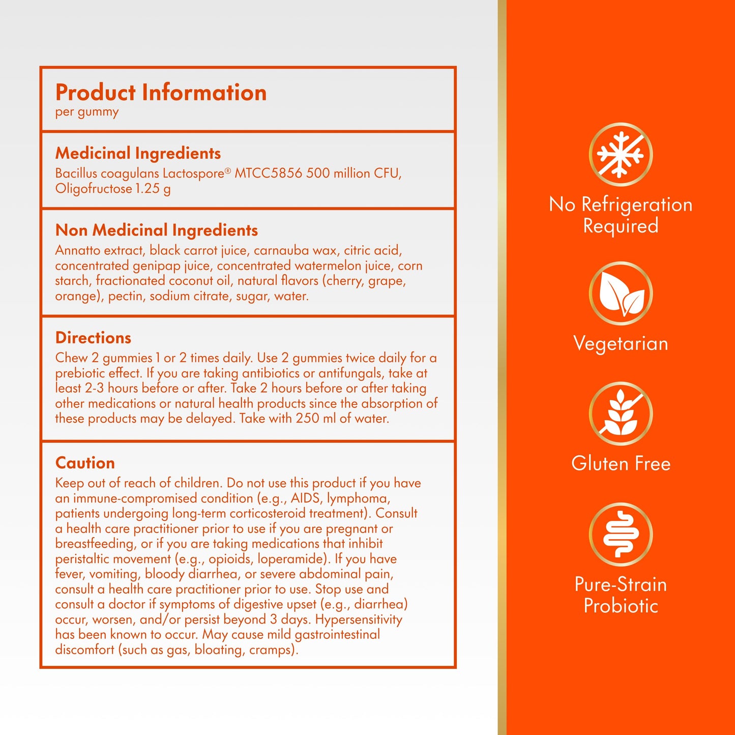 Align DUALBIOTIC PREbiotic + PRObiotic Gummies for Women & Men, Helps Support a Healthy Digestive System, Made With Naturally Fruit Flavours, 60 Count - Available at All In One Marketplace Canada