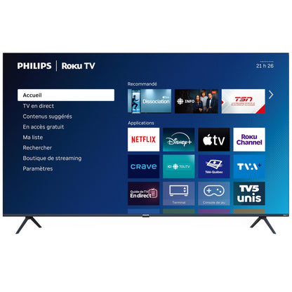 Philips 65PQL7676/F6 7600 Series 65-Inch 4K UHD QLED Roku TV