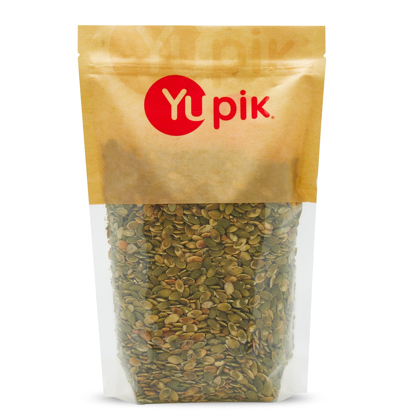 Yupik Dry Roasted Pumpkin Seeds, No Shell, 1 kg, Gluten-Free, GMO-Free, Kosher, Shelled Pepitas, Unsalted, Oil-Free, Plant-Based Protein, Source of Fiber, Healthy Snacks, Ideal for Baking & Topping - Available at All In One Marketplace Canada