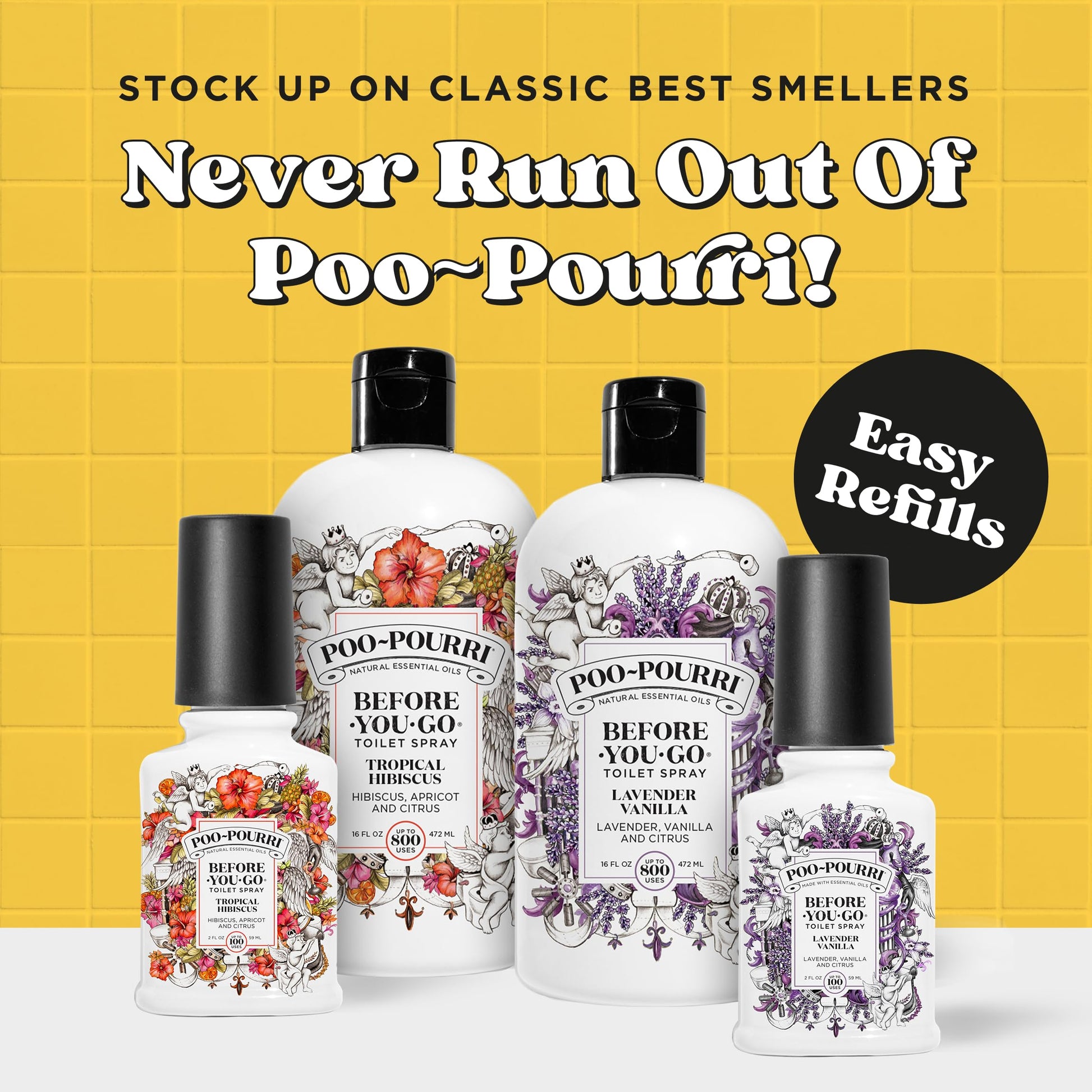 Poo-Pourri Original Citrus, 16 ounces - Available at All In One Marketplace Canada