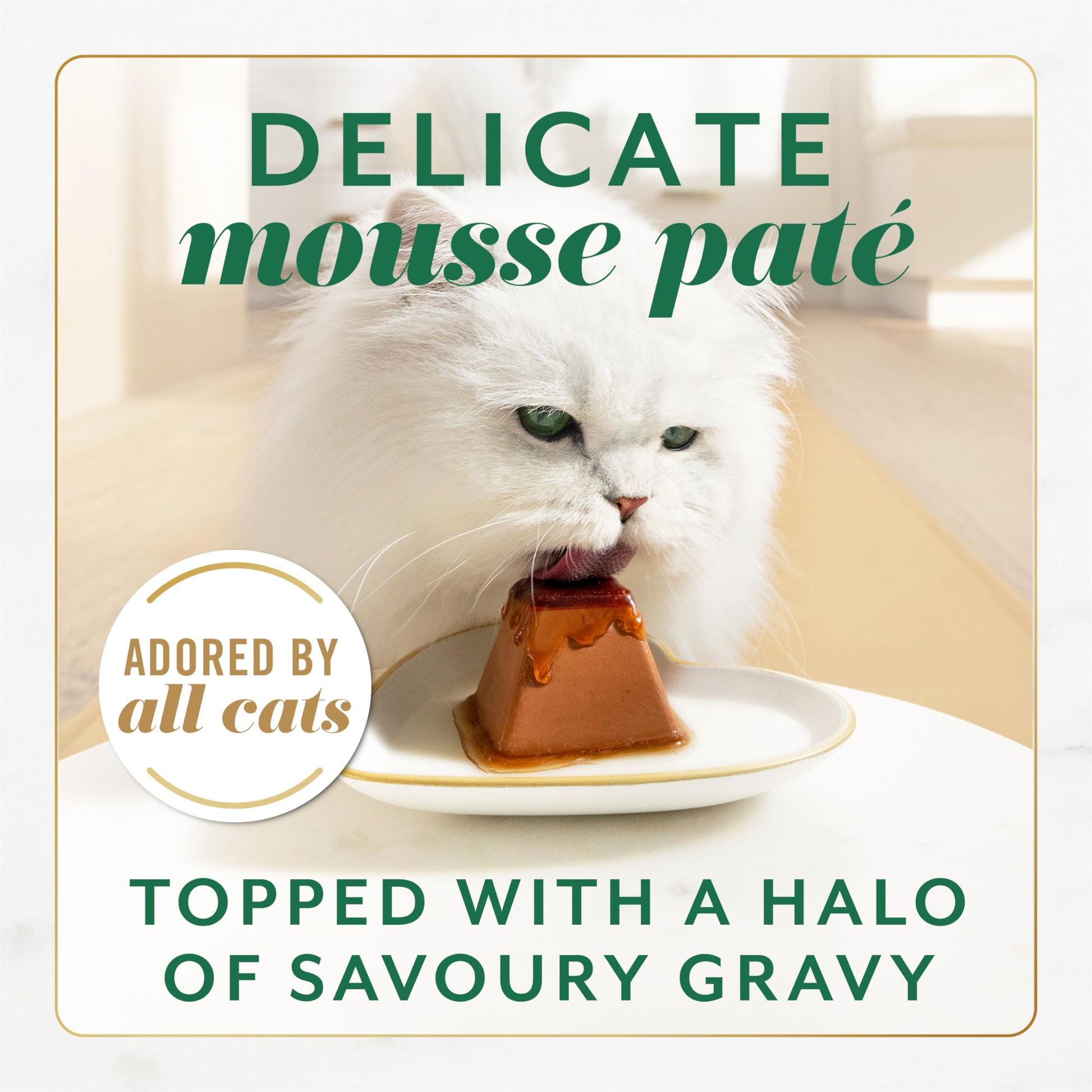 Fancy Feast Gems Wet Cat Food, Mousse Pâté with Chicken 57g (2 Pack x 8) Fancy Feast