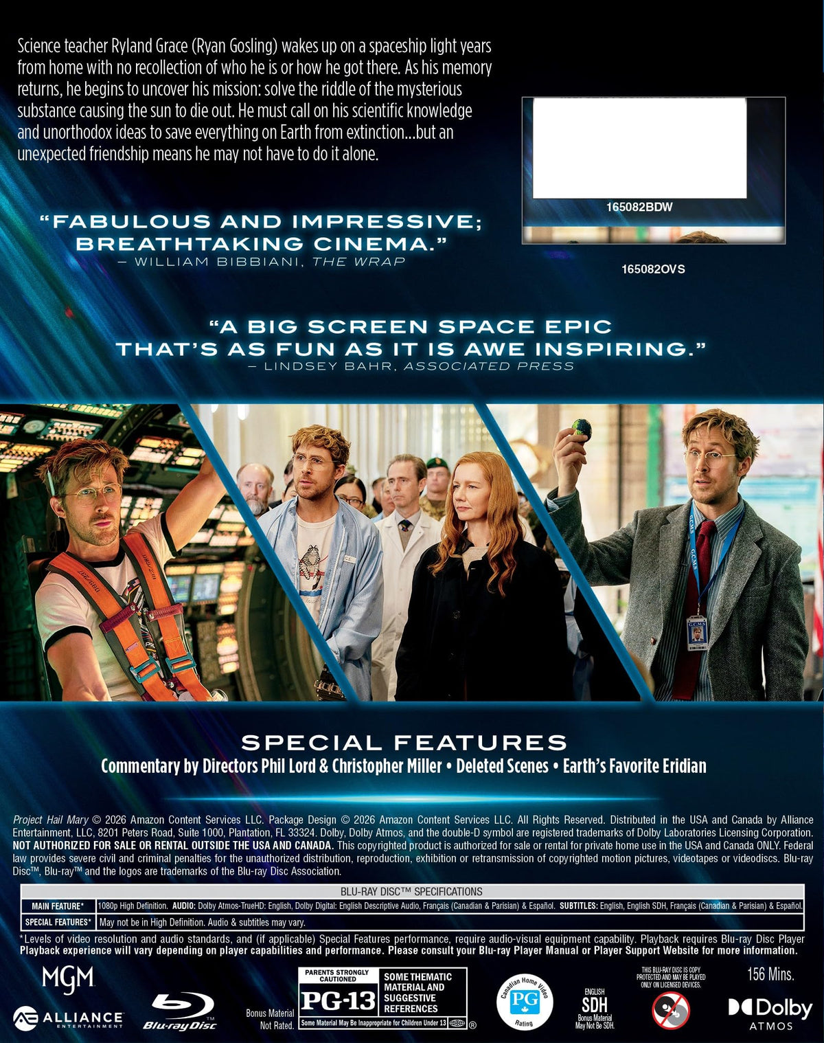 Project Hail Mary (Blu-ray)