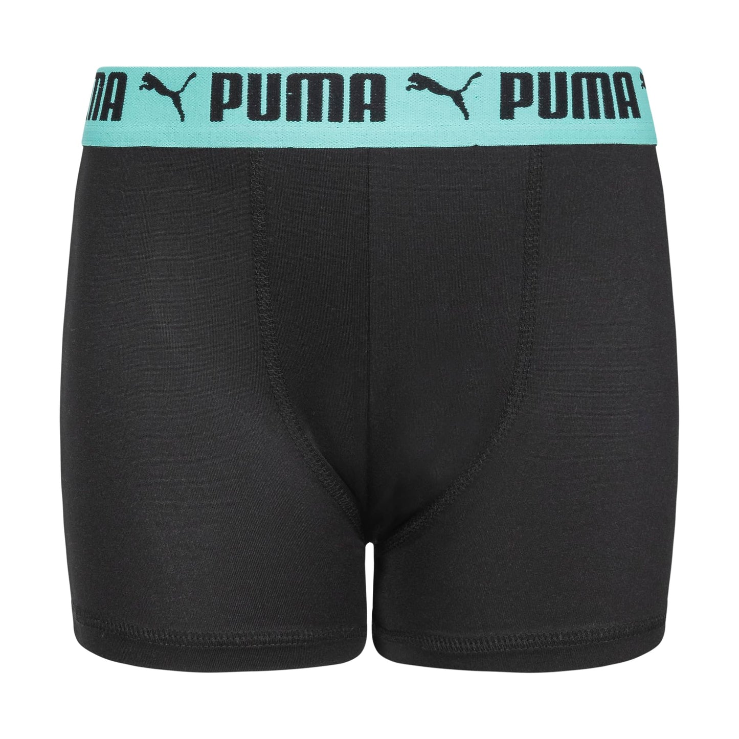 Puma Boys' 5 Pack Performance Boxer Briefs, Black/Bright, Medium PUMA