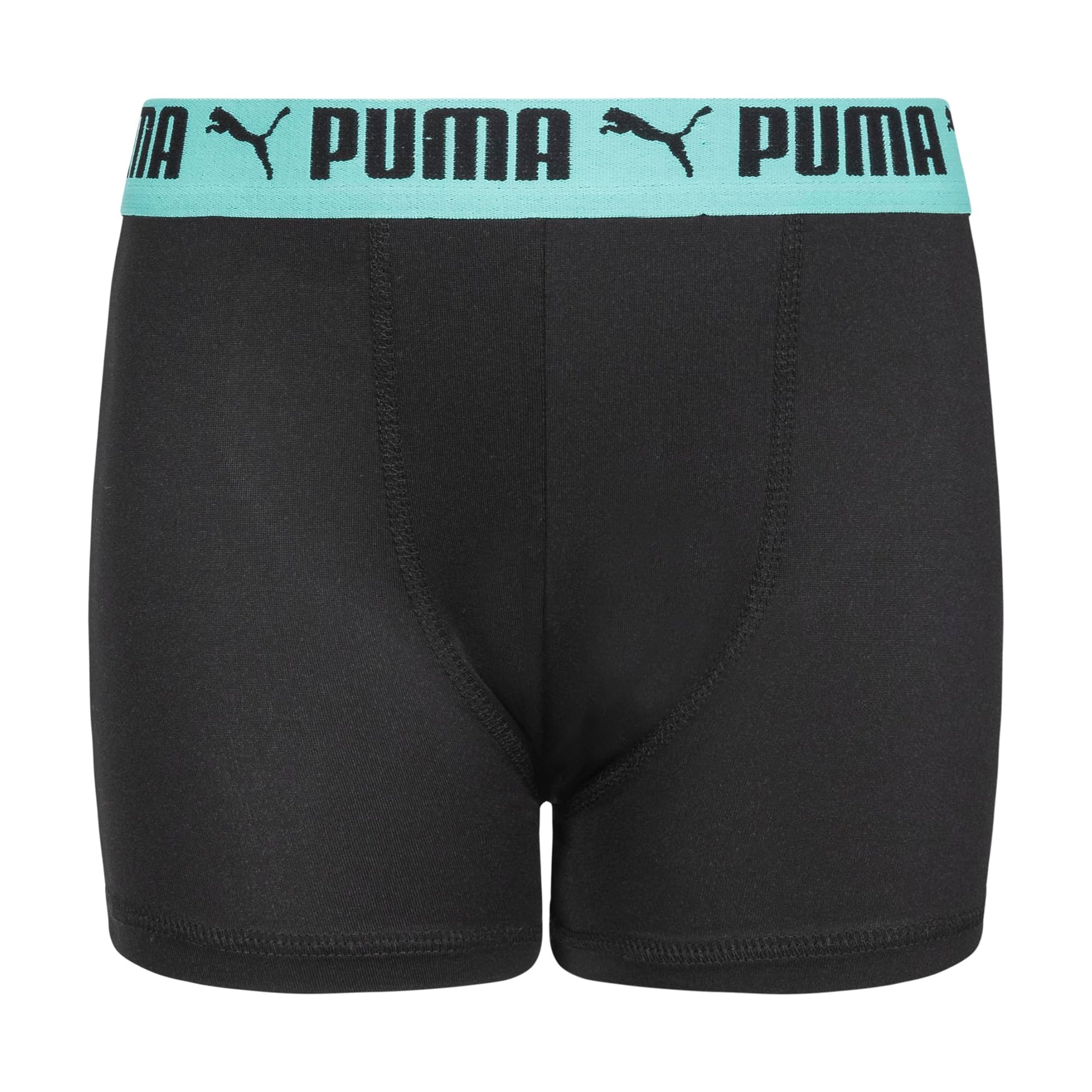 Puma Boys' 5 Pack Performance Boxer Briefs, Black/Bright, Medium PUMA