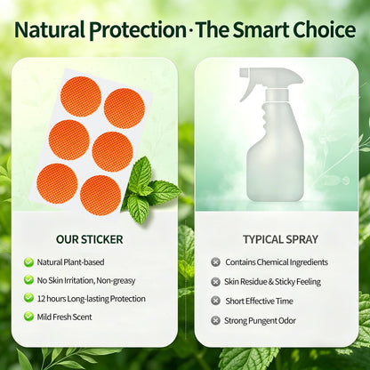 150 Count Natural Sticker Patch for Kids Adult Outdoor Indoor Travel Camping Hiking (Orange)