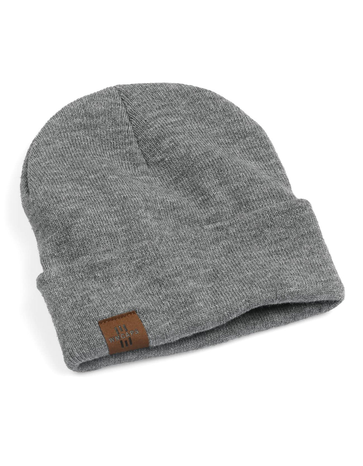 Wmcaps Winter Beanie Toque Knit Hat Gifts for Men Women Grey 🍁 All In One Marketplace Canada