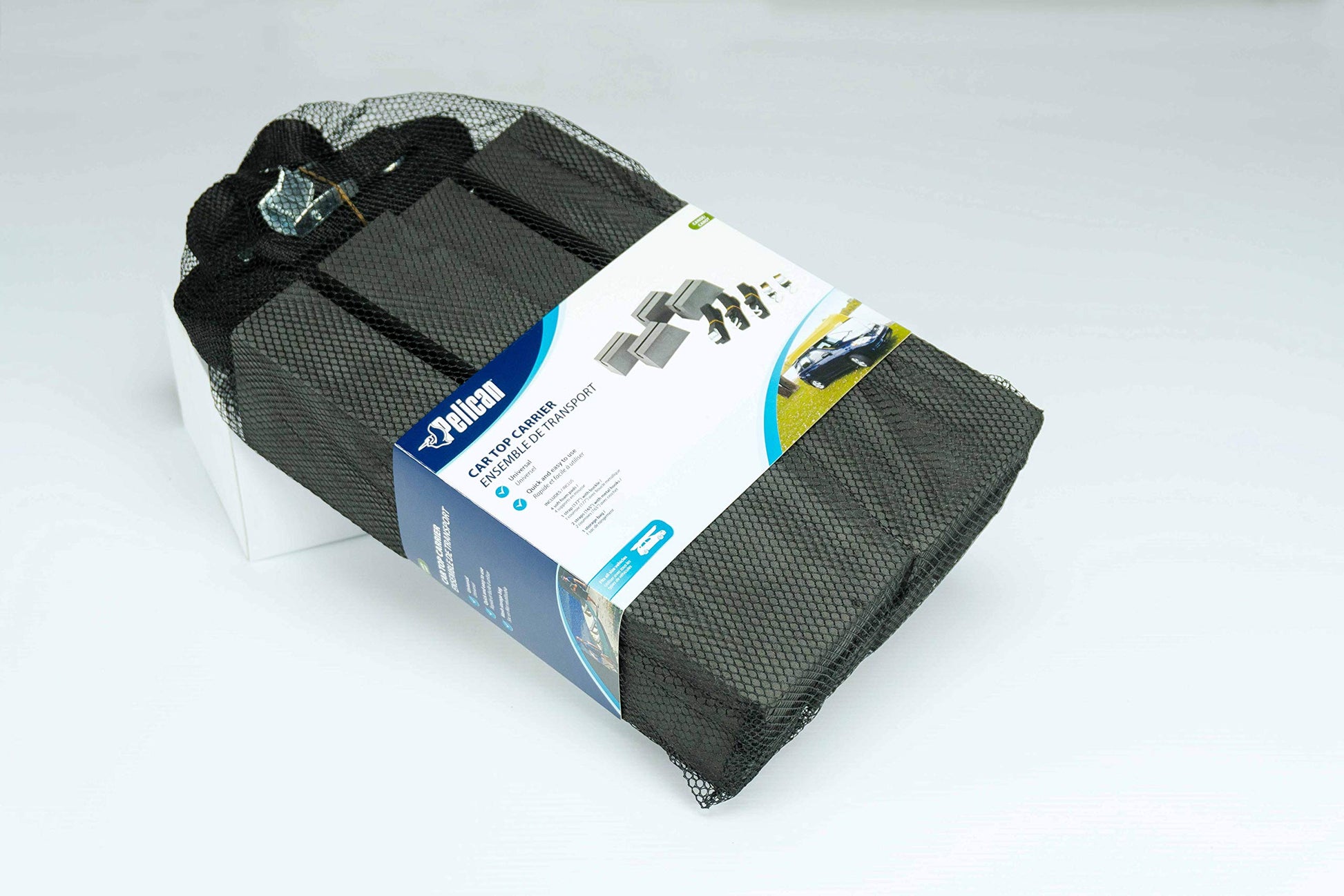 Pelican Sport PS0520-3 Canoe Car Roof Top Carrier Rack, Charcoal/Black Pelican