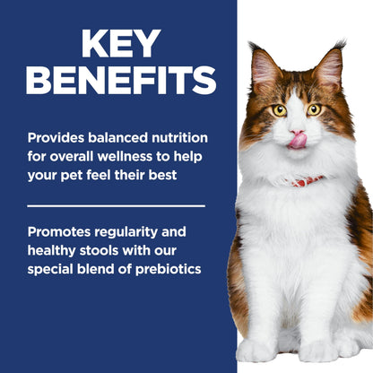 Hill's Science Diet Adult Perfect Digestion Salmon, Brown Rice & Whole Oats Recipe Dry Cat Food 5.89 kg Bag Hill's Science Diet