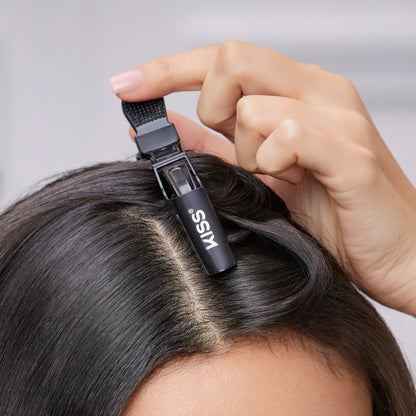 KISS 1875 Watt Pro Tourmaline Ceramic Hair Dryer, 3 Heat Settings, 2 Speed Slide Switch, Cool Shot Button, 2 Detangler Combs, 1 Concentrator, 1 Diffuser, Removable Filter Cap & 4 Sectioning Clips