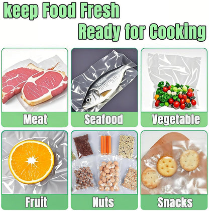 YILUFA1688 Vacuum Sealer Bags 300 Count, Pre-Cut Mixed Sizes (8"x12", 7"x10", 6"x8"), Commercial Grade Heavy Duty BPA-Free Bags, Freezer Safe, Sous Vide & Compatible with All Vacuum Sealers