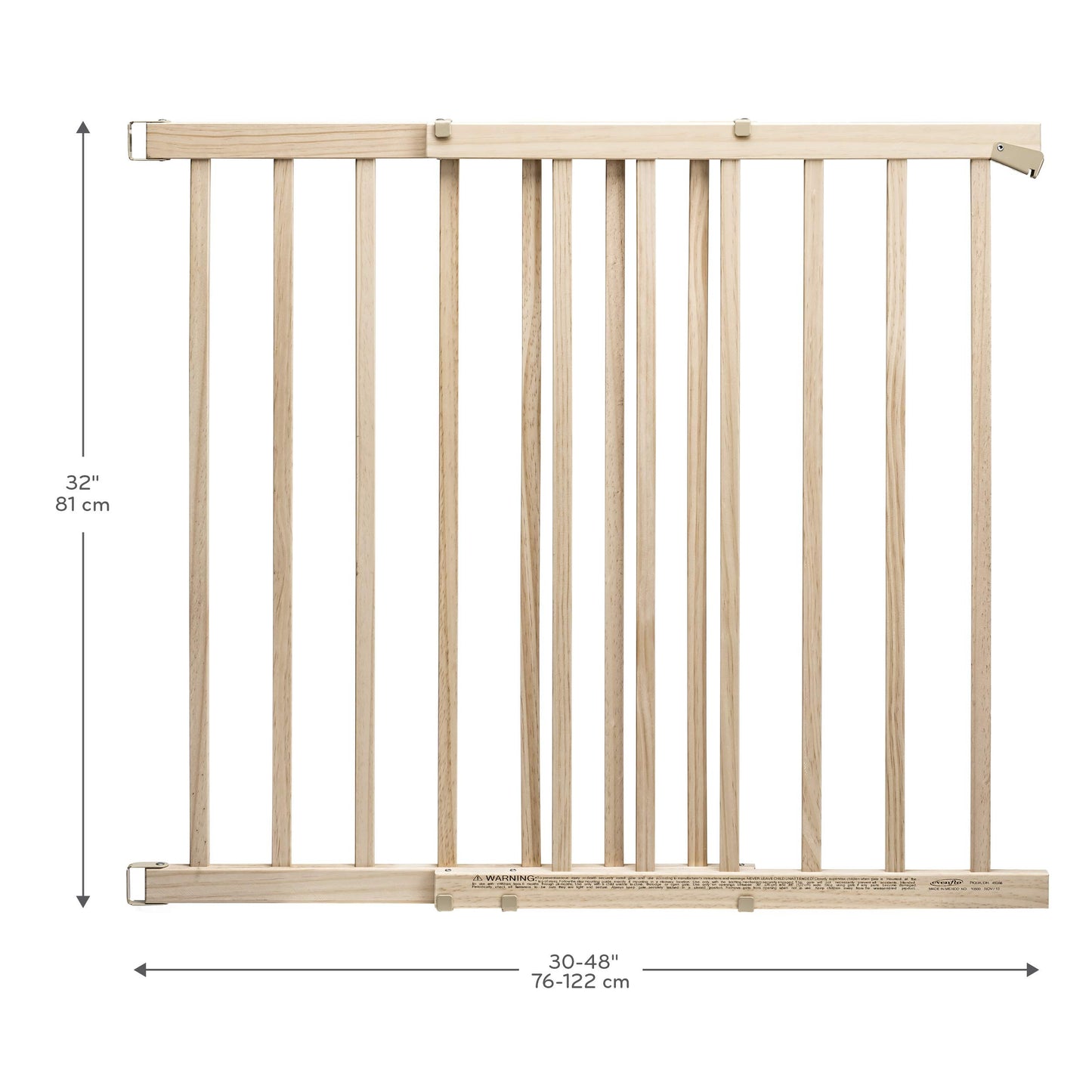 Evenflo, Top of Stairs, Extra Tall Gate, Hardware Mounted 🍁 All In One Marketplace Canada