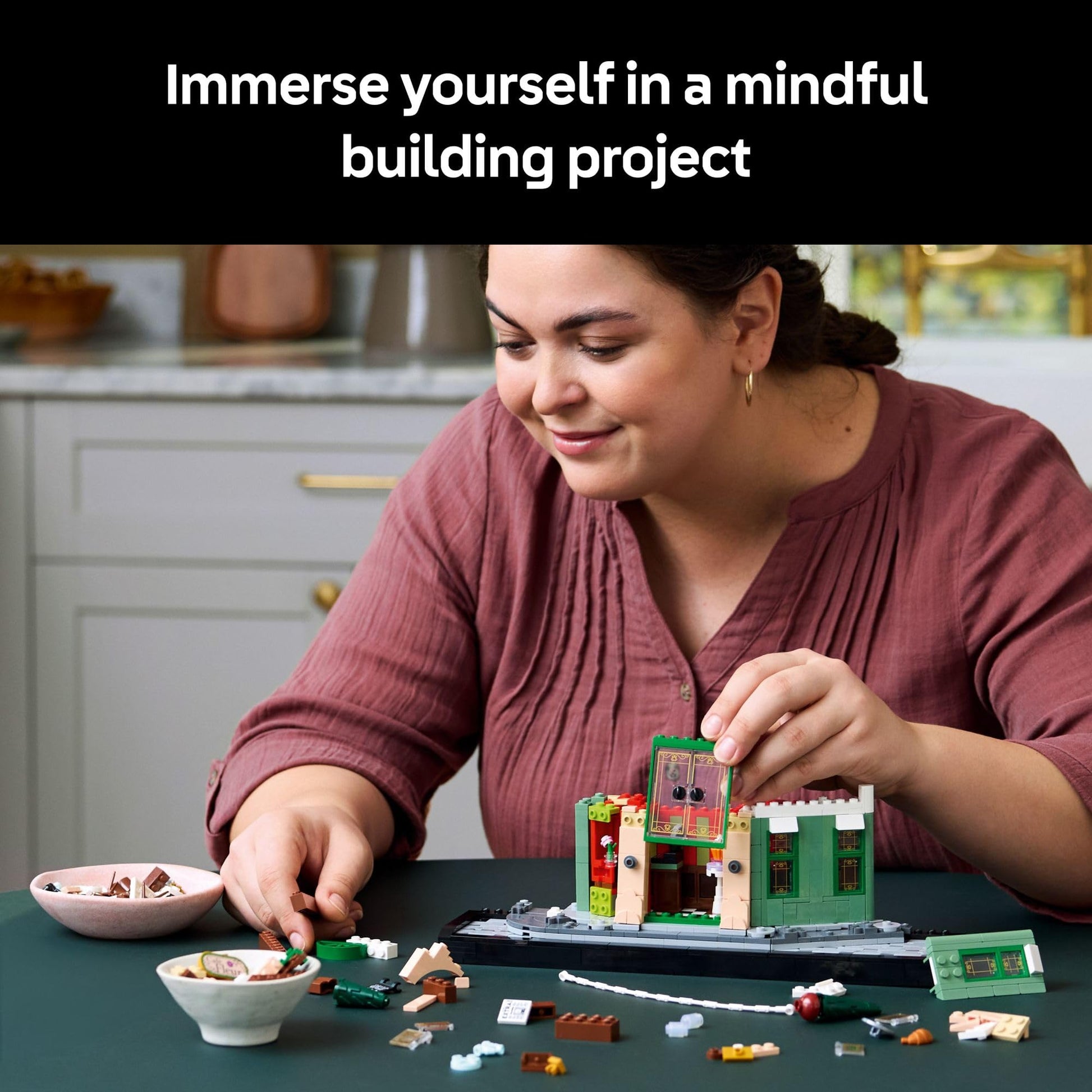 LEGO Icons French Café Paris Building Kit - DIY Set for Adults - Collectible Bedroom and Home Decor - Display for Home or Office - Gift for Wedding or Bride - 10362 LEGO