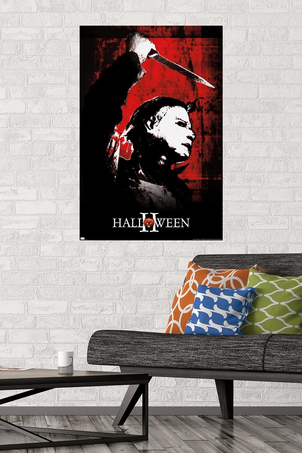 Halloween II - Red Wall Poster