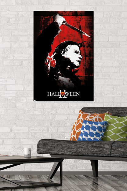 Halloween II - Red Wall Poster