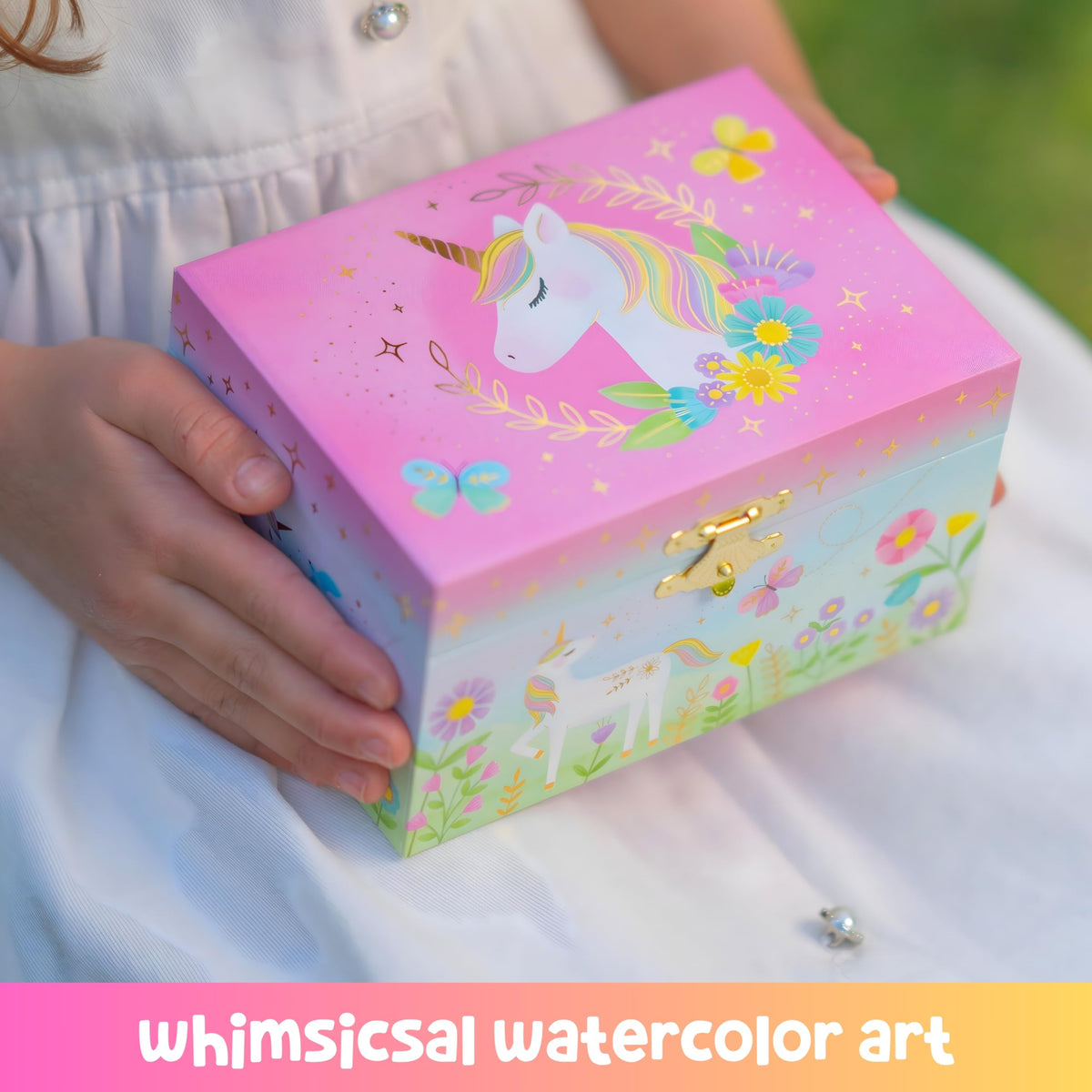 Giggle & Honey® Musical Unicorn Jewelry Box for Girls 🍁 All In One Marketplace Canada