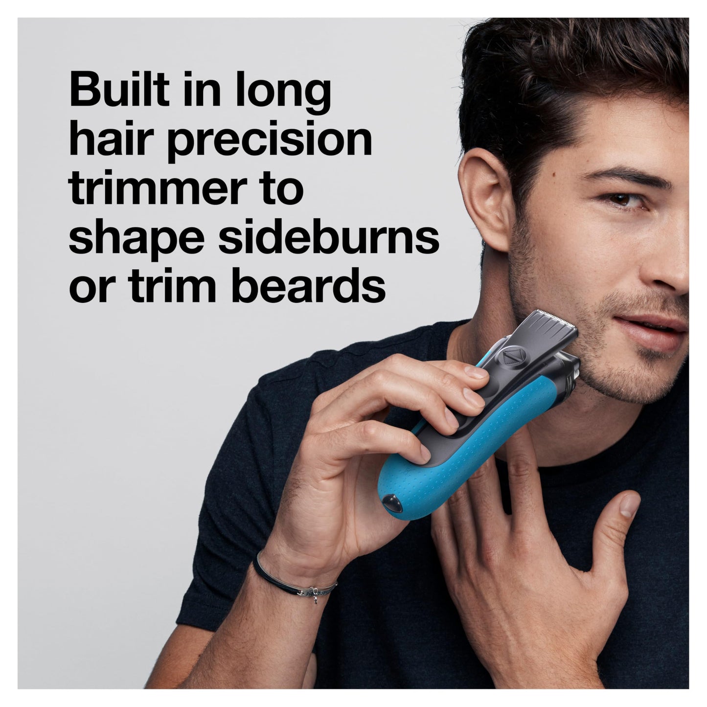 Braun Series 3 ProSkin 3040s Rechargeable Wet & Dry Men's Electric Shaver with Precision Trimmer - Available at All In One Marketplace Canada