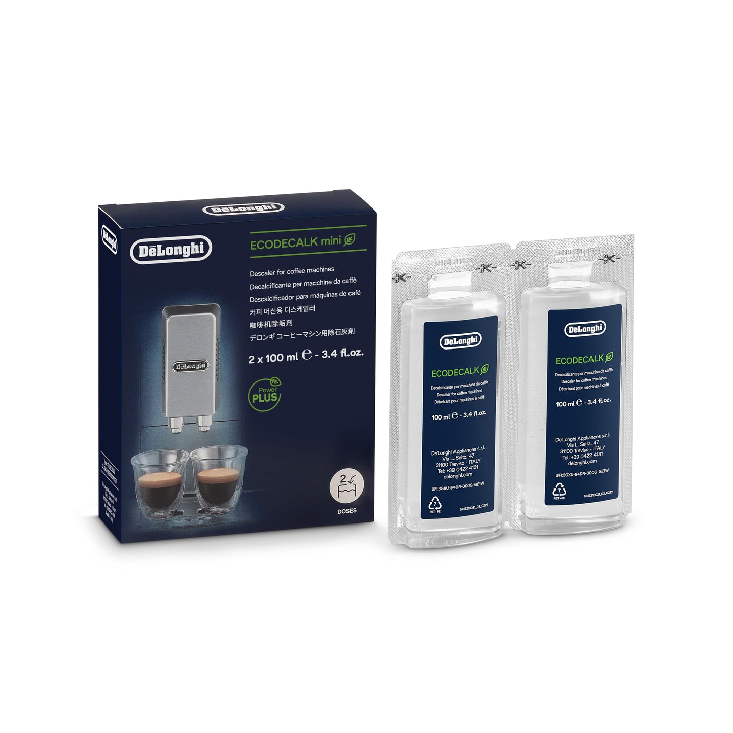 De'Longhi EcoDescaler Mini 2x100ml De'Longhi