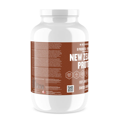 Schinoussa Super Foods New Zealand Whey Protein Isolate | 25g Protein | 0g Of Sugar | 1g Of Carbs | 110 Calories (Swiss Chocolate, 910 g (Pack of 1))