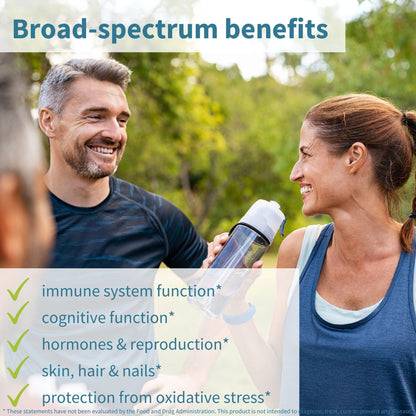 Igennus Zinc 25mg with Copper, Dual-Form Zinc Picolinate & Bisglycinate Complex, Clean Label & High Absorption, 180 Tablets (6 Month Supply), Immune, Skin and Cellular Health Support, Non-GMO, Vegan - Available at All In One Marketplace Canada